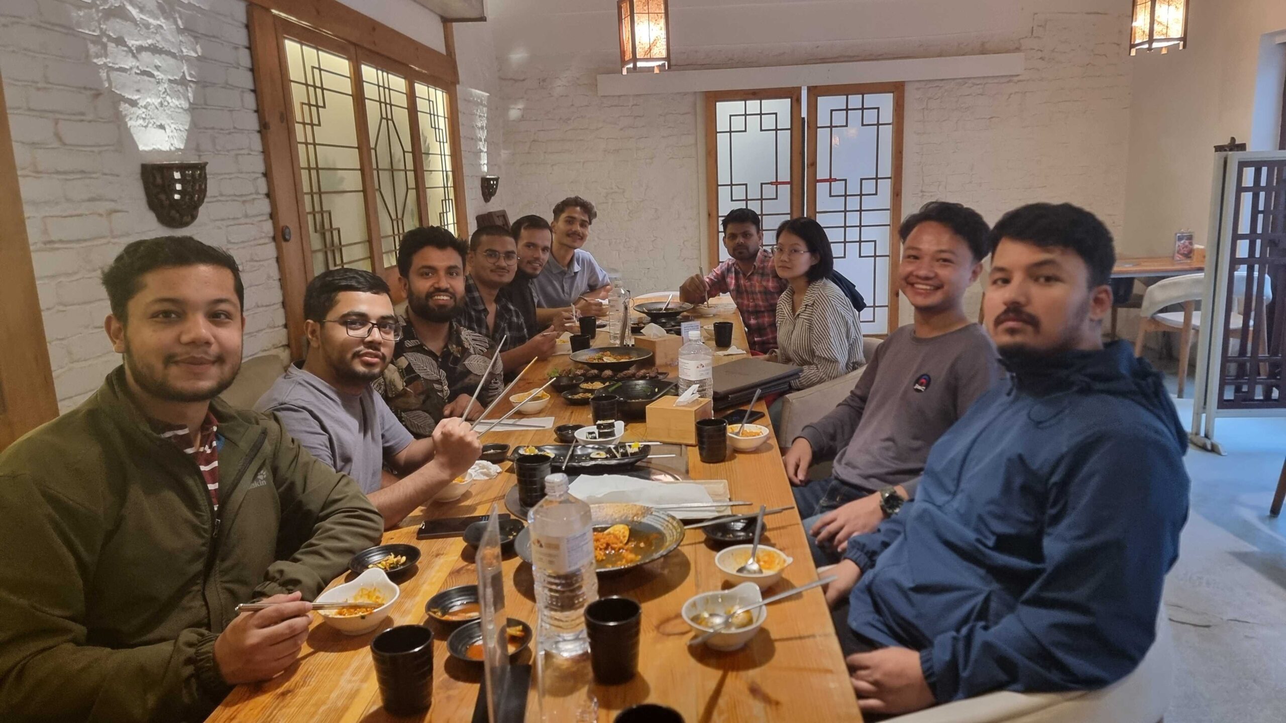 Team Dinner at Hankook Sarang