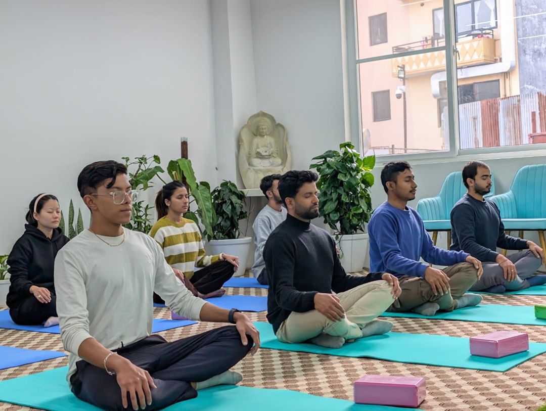 Yoga Sessions at our Kalopul Office